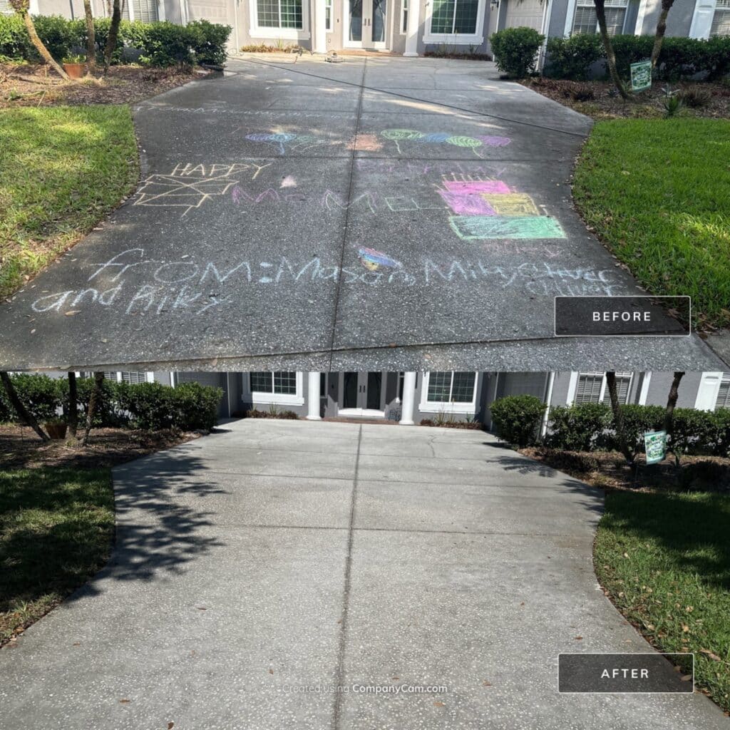 843327174 driveway pressure clean