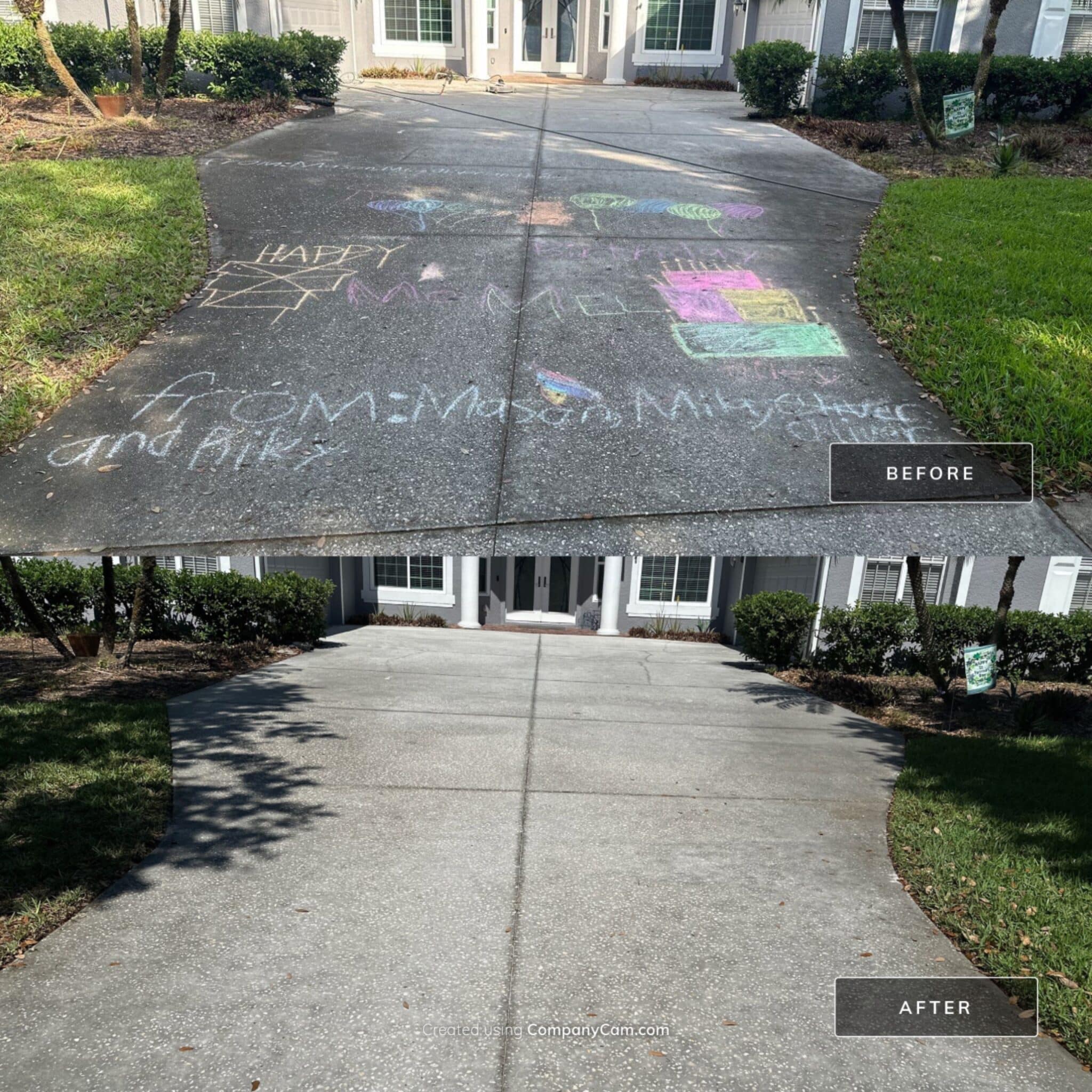 843327174 driveway pressure clean